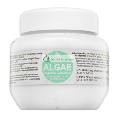 Kallos Algae Moisturizing Hair Mask tápláló maszk hidratáló hatású 275 ml