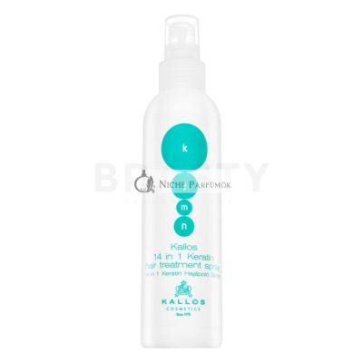 Kallos 14in1 Keratin Hair Treatment Spray erősítő öblítés nélküli spray minden hajtípusra 200 ml