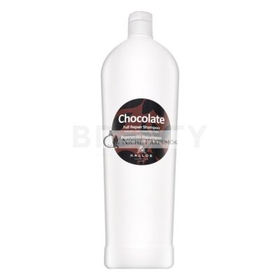 Kallos Chocolate Full Repair Shampoo erősítő sampon nagyon sérült hajra 1000 ml
