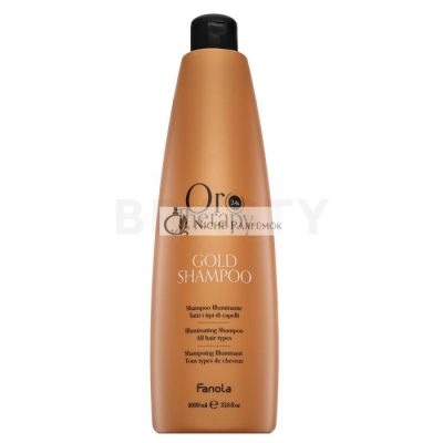 Fanola Oro Therapy 24k Gold Shampoo sampon puha és fényes hajért 1000 ml