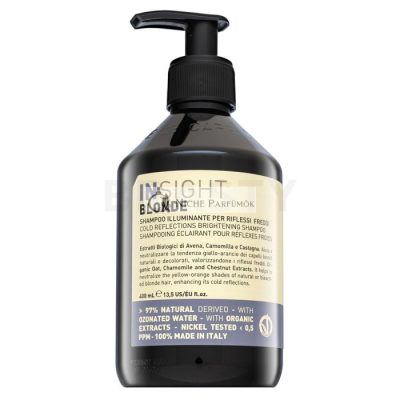 Insight Blonde Cold Reflections Brightening Shampoo ragyogó sampon a szőke hideg árnyalataiért 400 ml