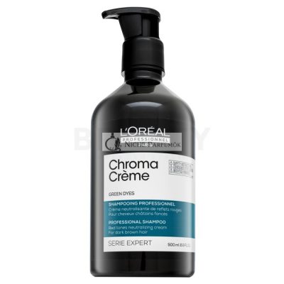 L'Oréal Professionnel Série Expert Chroma Créme Green Dyes Shampoo neutralizáló sampon sötét hajra 500 ml