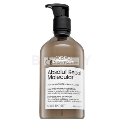 L'Oréal Professionnel Série Expert Absolut Repair Molecular Professional Shampoo tápláló sampon a haj megerősítésére 500 ml