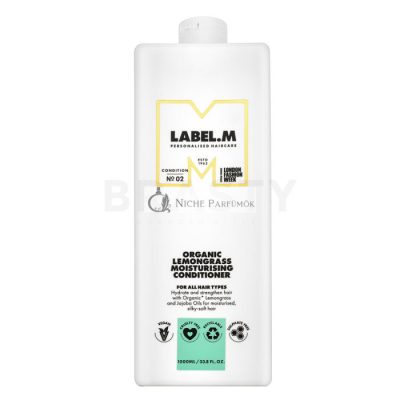 Label.M Organic Lemongrass Moisturising Conditioner kondicionáló haj hidratálására 1000 ml