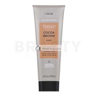 Lakmé Teknia Color Refresh Cocoa Brown Mask tápláló maszk színes pigmentekkel barna hajra 250 ml