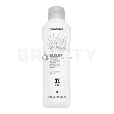 Goldwell Light Dimensions Silklift Conditioning Cream Developer fejlesztő emulzió minden hajtípusra 3% 10 Vol. 750 ml