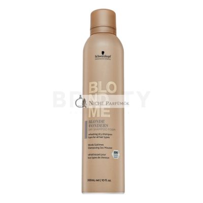 Schwarzkopf Professional BlondMe Blonde Wonders Dry Shampoo Foam száraz sampon szőke hajra 300 ml