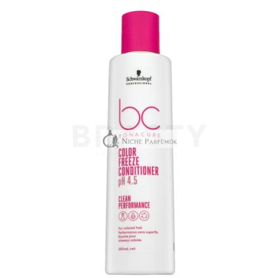 Schwarzkopf Professional BC Bonacure Color Freeze Conditioner pH 4.5 Clean Performance védő kondicionáló festett hajra 200 ml