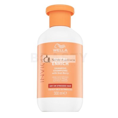 Wella Professionals Invigo Nutri-Enrich Shampoo with Goji Berry tápláló sampon száraz és sérült hajra 300 ml
