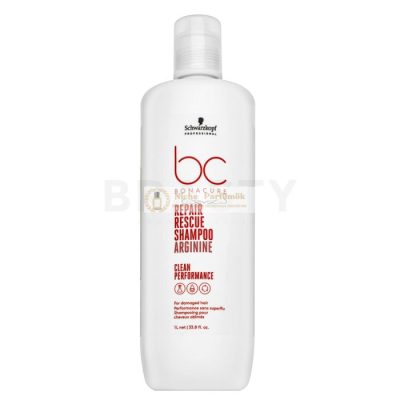 Schwarzkopf Professional BC Bonacure Repair Rescue Shampoo Arginine erősítő sampon sérült hajra 1000 ml