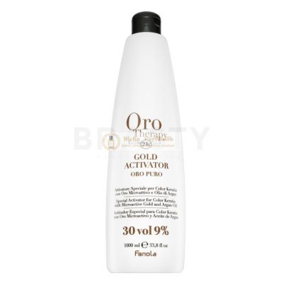 Fanola Oro Therapy 24k Gold Activator Oro Puro fejlesztő emulzió minden hajtípusra 9% 30 Vol. 1000 ml