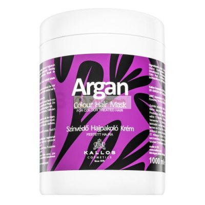 Kallos Argan Colour Hair Mask tápláló maszk festett hajra 1000 ml
