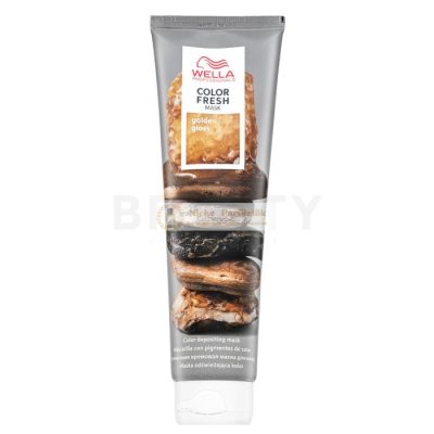 Wella Professionals Color Fresh Mask Golden Gloss intenzív színező pakolás minden hajtípusra 150 ml