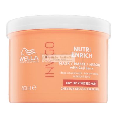 Wella Professionals Invigo Nutri-Enrich Mask with Goji Berry tápláló maszk száraz és sérült hajra 500 ml