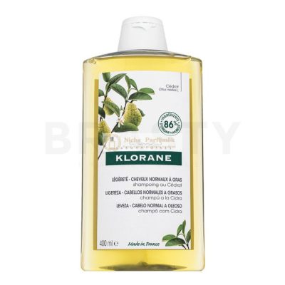Klorane Purifying Shampoo tisztító sampon normál és zsíros hajra 400 ml
