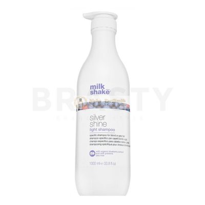 Milk_Shake Silver Shine Light Shampoo védő sampon platinaszőke és ősz hajra 1000 ml