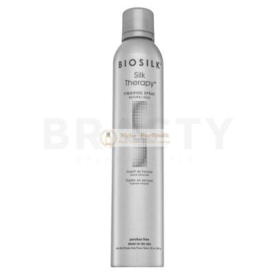 BioSilk Silk Therapy Finishing Spray hajlakk erős fixálásért Natural Hold 284 g