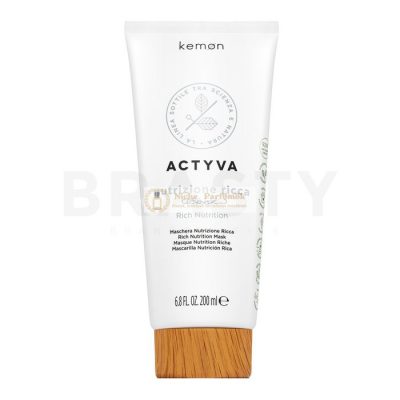 Kemon Actyva Nutrizione Rich Mask tápláló maszk nagyon száraz hajra 200 ml