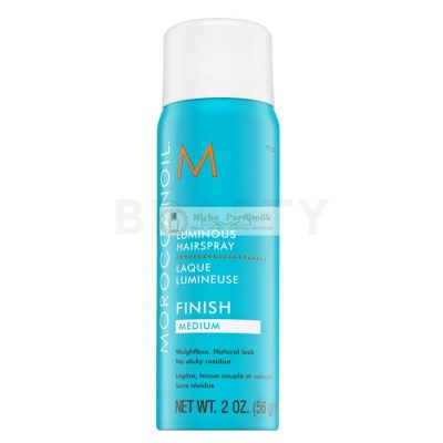 Moroccanoil Finish Luminous Hairspray Medium tápláló hajlakk közepes fixálásért 75 ml