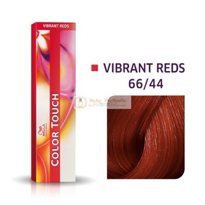 Wella Professionals Color Touch Vibrant Reds professzionális demi-permanent hajszín többdimenziós hatással 66/44 60 ml
