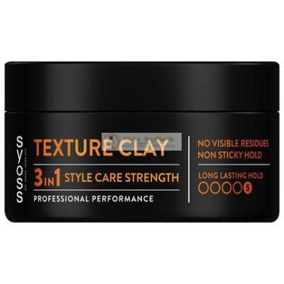 Syoss Hajformázó Agyag - Tökéletes Hajformázáshoz és Texturáláshoz