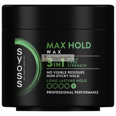 Syoss Hajviasztó Maximális Tartás Erős Formázáshoz