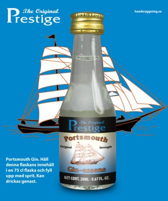 Portsmouth Gin esszencia – Prestige