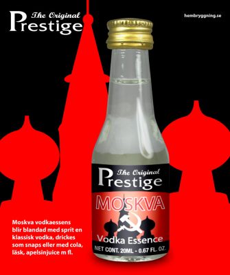 Moszkva vodka esszencia – Prestige