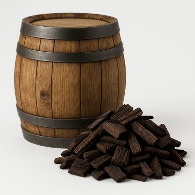 Söröshordó chips tölgyből, 25 gramm, erősen égetett (édes)