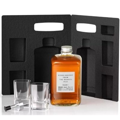Nikka whisky From the Barrel Díszdobozban + 2 db pohár 0,5L