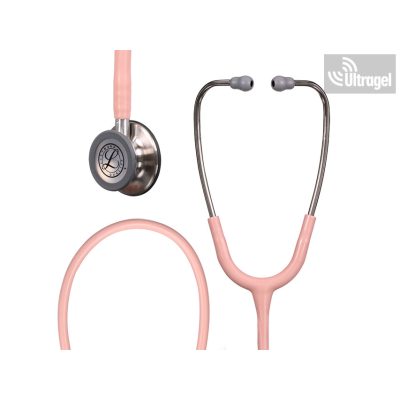 Littmann Classic III fonendoszkóp - 5910C - HALVÁNY RÓZSASZÍN - SZÁLCSISZOLT FEJ