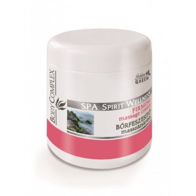 Golden Green Spa Spirit Wellness bőrfeszesítő masszázskrém Spirulina, 250 ml