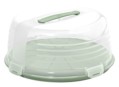 Curver Kerek Tortabúra Átlátszó/Zöld (4/karton)