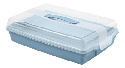 Curver Parti Kinálótál Átlátszó/Kék (4/karton)