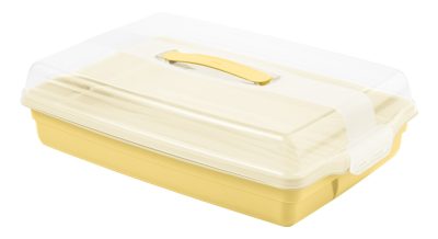 Curver Parti Kinálótál Átlátszó/Sárga (4/karton)