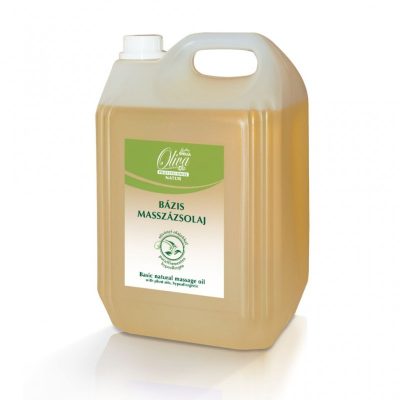 Lady Stella Olíva Natur Hypoallergén, növényi olajokban gazdag bázis masszázsolaj, 5 l