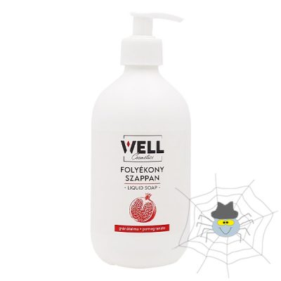 Well pumpás folyékony szappan gránátalma illatú - 500 ml