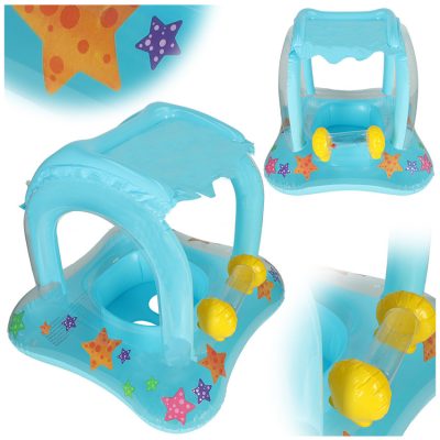 Felfújható úszógumi tetővel - 72 cm