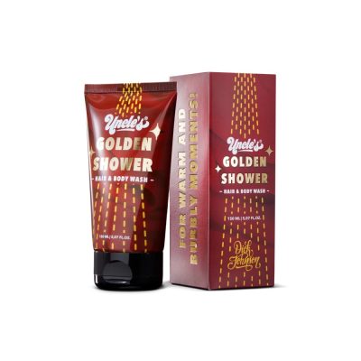 Dick Johnson Uncle's Golden Shower Hair&Body Wash sampon és tusfürdő, 150 ml