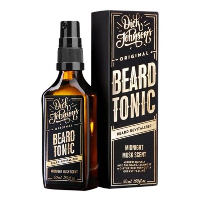 Dick Johnson Beard Tonic Midnight Musk szakáll revitalizáló, 50 ml