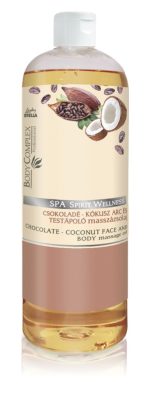 Lady Stella Spa Spirit Wellness csokoládé kókusz intenzív bőrápoló masszázsolaj, 1 l