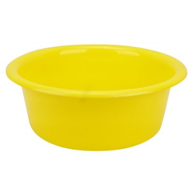 Peremes sárga műanyag keverőtál 1,5 liter 20 cm - Magyar termék
