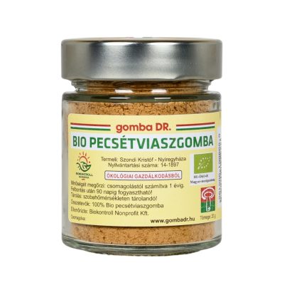 gomba DR. "Bio Pecsétviaszgomba" (Ganoderma lucidum) őrlemény 20 g
