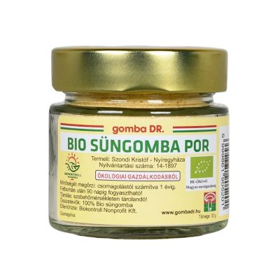 gomba DR. "Bio Süngomba por" 30 g 