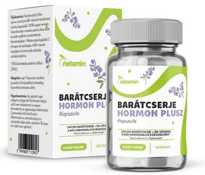 Netamin "Barátcserje Hormon PLUSZ" kapszula - 60db