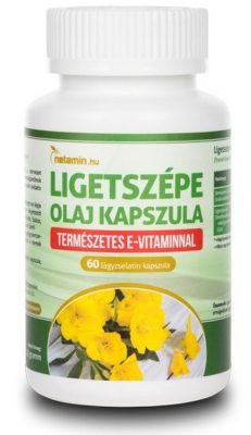 Netamin "Ligetszépe Olaj E-vitaminnal" kapszula - 60 db