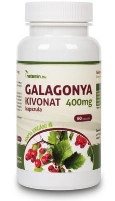 Netamin "Galagonya-kivonat" kapszula 400 mg - 60 db