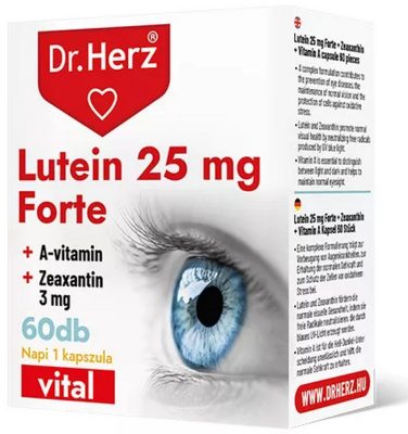 DR. Herz "Lutein 25 mg Forte XL" kapszula 90 db