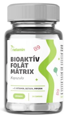 Netamin "Bioaktív Folát Mátrix" kapszula 30 db