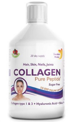 Swedish Nutra "Cukormentes Marhakollagén" 500 ml
